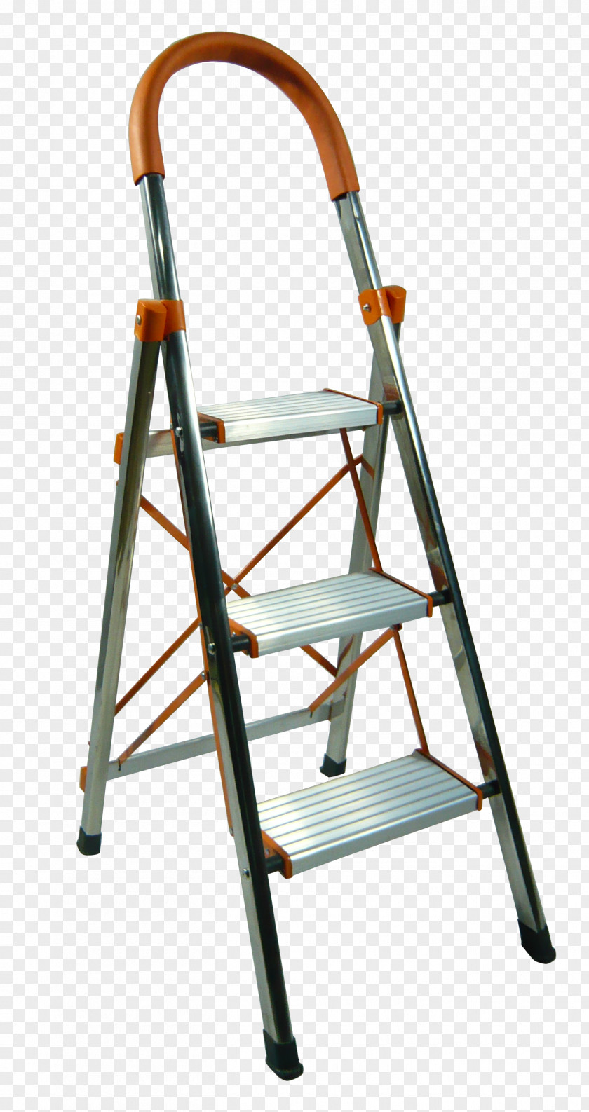 Simple Stairs Ladder Aluminium Computer File PNG