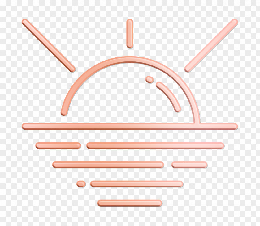 Sunset Icon Summer PNG