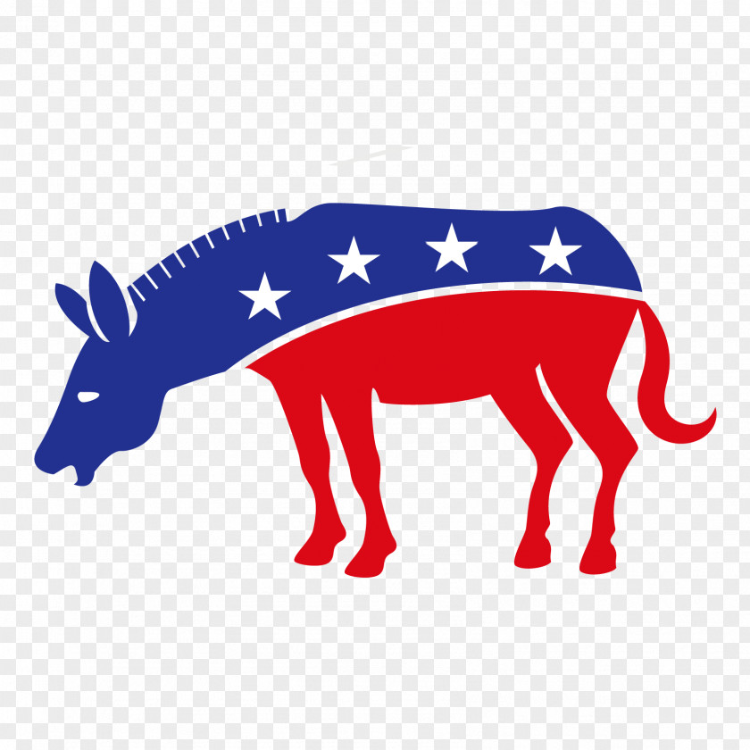 Cartoon Donkey United States Stronger Together Democratic Party Democracy PNG