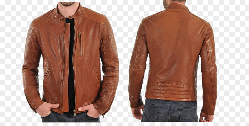 Jacket Leather Sheepskin Motorcycle PNG