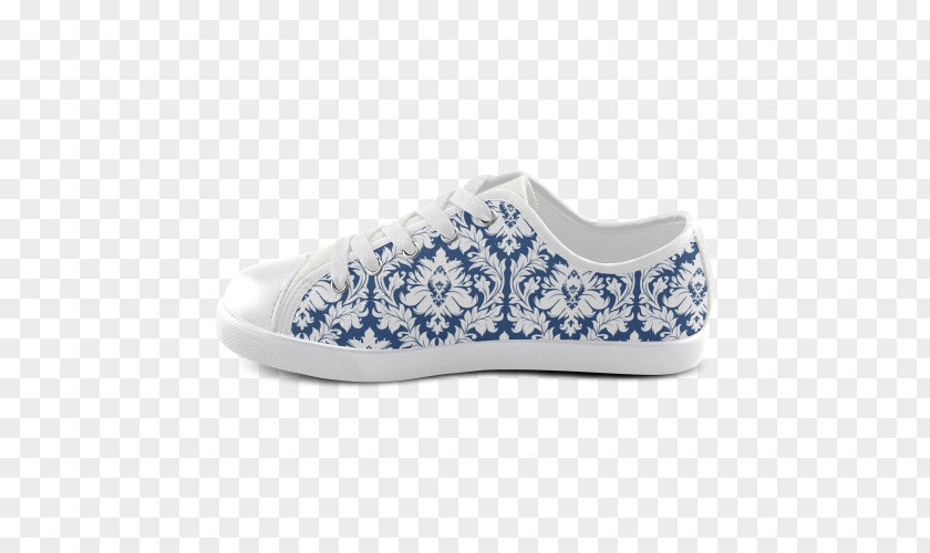 Pillow Sneakers Damask White Textile Pattern PNG