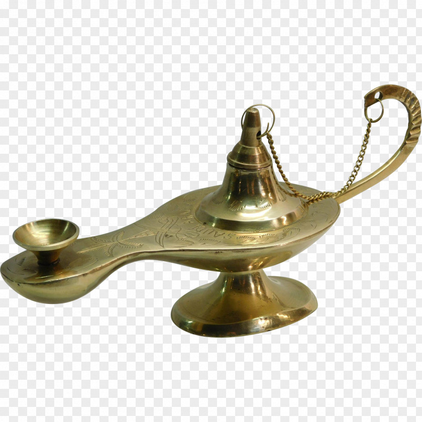 Brass Saudi Arabia Oil Lamp Lantern Material PNG