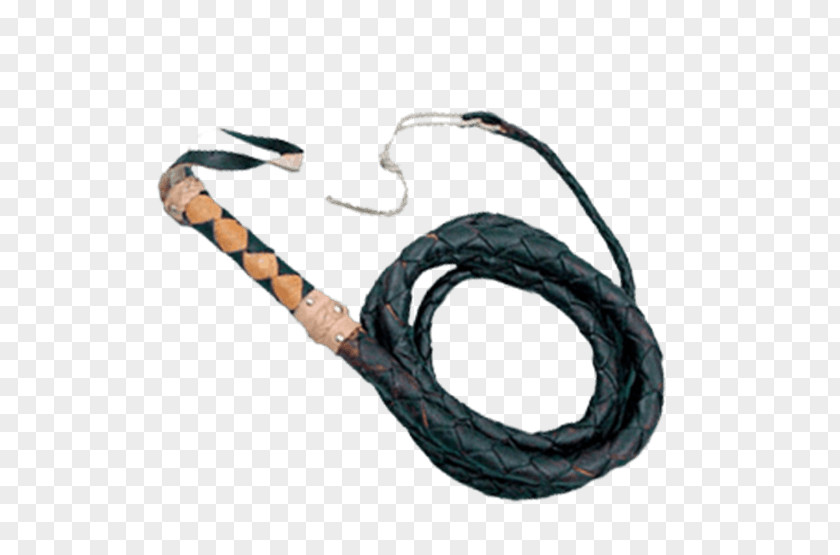 Bullwhip Leather Cat O' Nine Tails Sjambok PNG