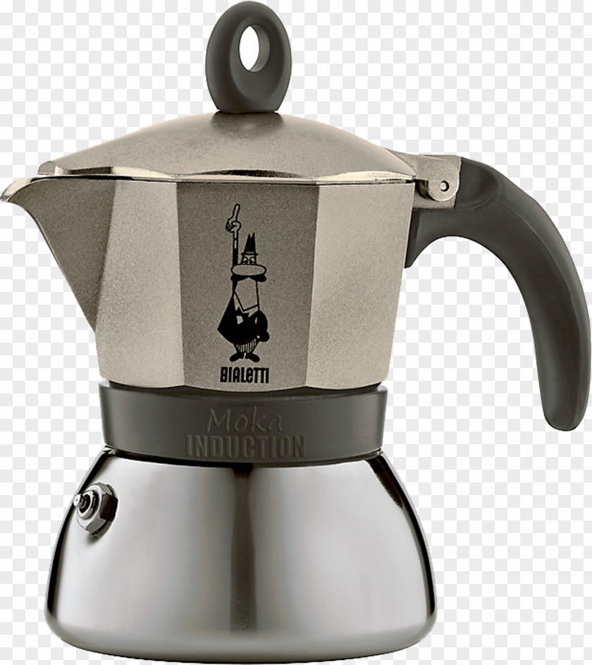 Coffee Moka Pot Espresso Coffeemaker Induction Cooking PNG