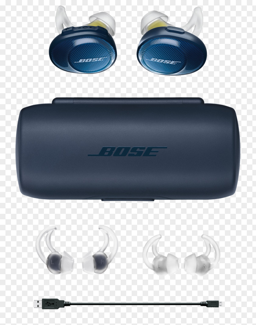 Stereophonic Sound Bose SoundSport Free Headphones In-ear Wireless Audio PNG