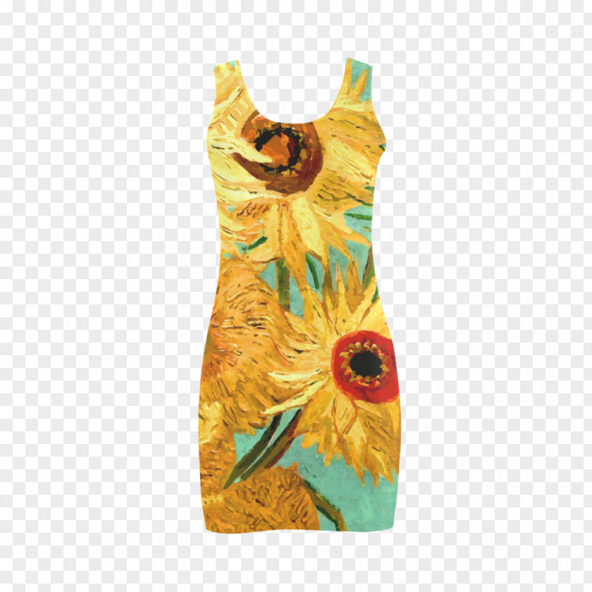 Van Gogh Sunflowers The Painter Of Irises Vase With Twelve Painting PNG