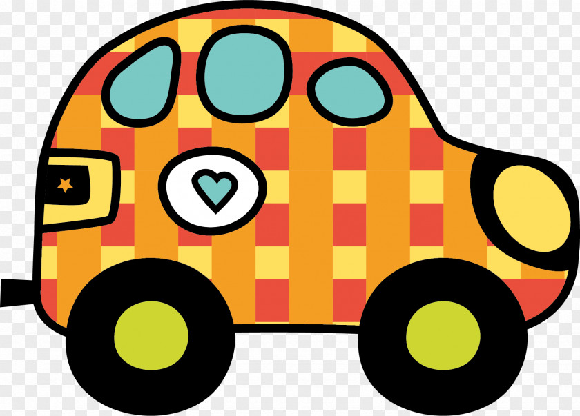 Cartoon Car Vector Drawing Animation PNG