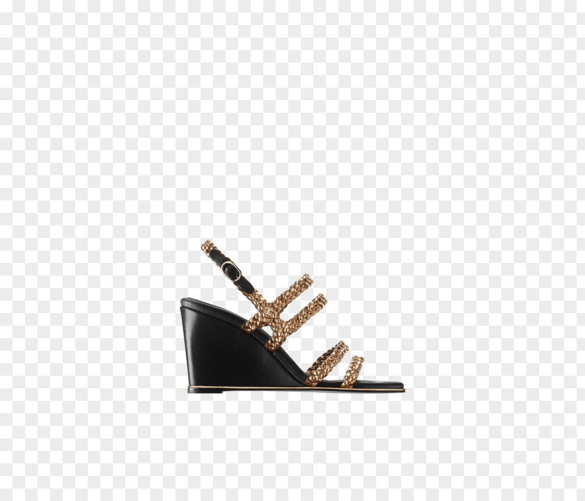 Chanel Shoes Sandal Wedge Shoe Absatz PNG