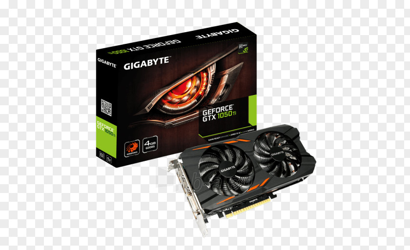 Graphics Cards & Video Adapters NVIDIA GeForce GTX 1050 Ti GDDR5 SDRAM 英伟达精视GTX PNG