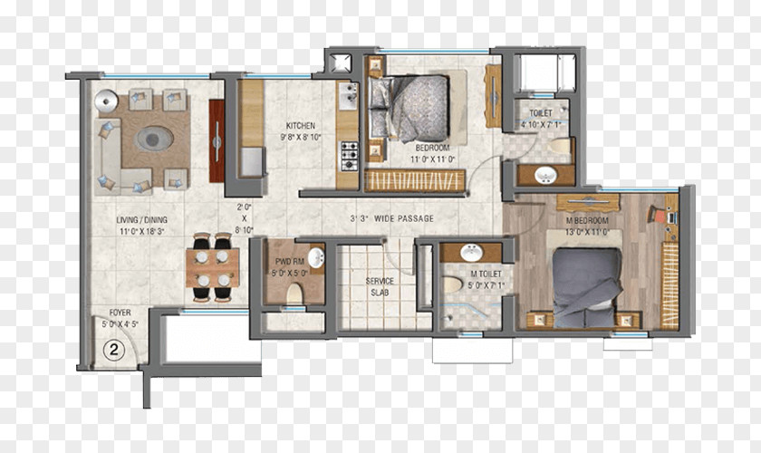 House Floor Plan Malad Auris Serenity PNG