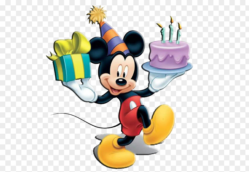 Mickey Mouse Minnie Pluto Birthday Clip Art PNG