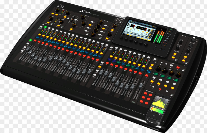 Mixer Microphone Preamplifier Audio Mixers Digital Mixing Console Television Channel PNG