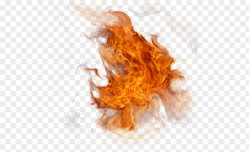 Fire PNG Image The Devil On God's Mountain Long Hair Coloring Orange PNG