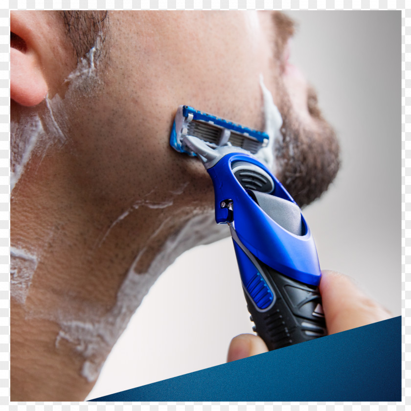 Gillette Razor Comb Shaving Body Grooming PNG
