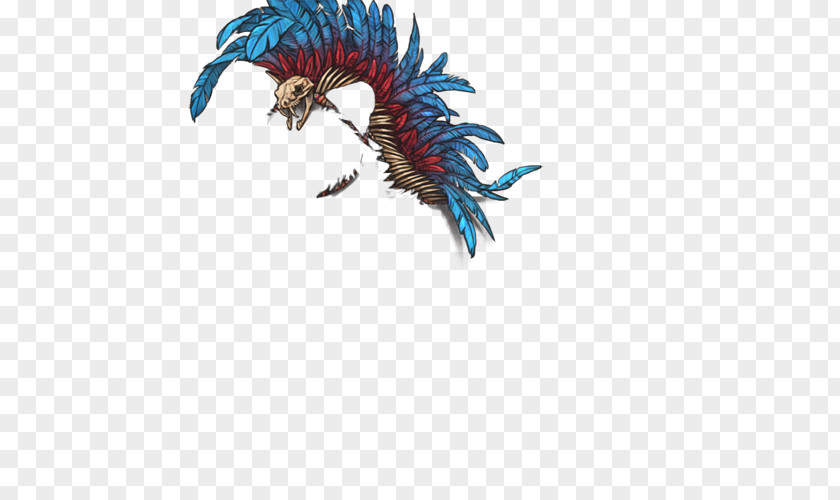 Headdress Dragon Feather Legendary Creature Beak Character PNG