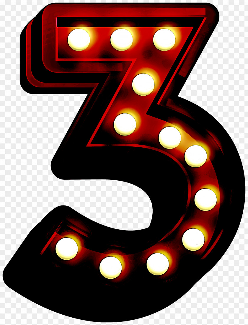 Neon Sign Symbol Font Number Clip Art Signage PNG