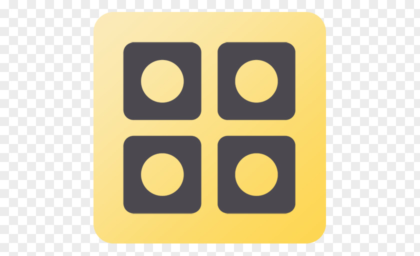 Posterous Square Symbol Yellow Pattern PNG
