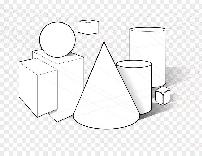 Shape Three-dimensional Space Cone Geometry Clip Art PNG