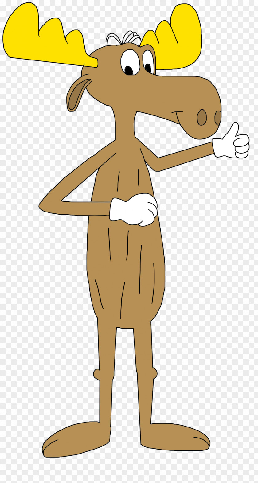 Animation Bullwinkle J. Moose DreamWorks Art PNG