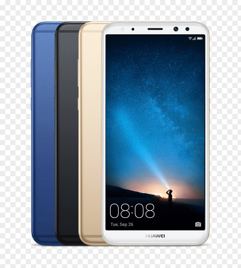 Aurora Blue 64 GbSmartphone 华为 Huawei Nova 2i 4GB/64GB RNE-L02 SIM FREE/ Unlocked PNG