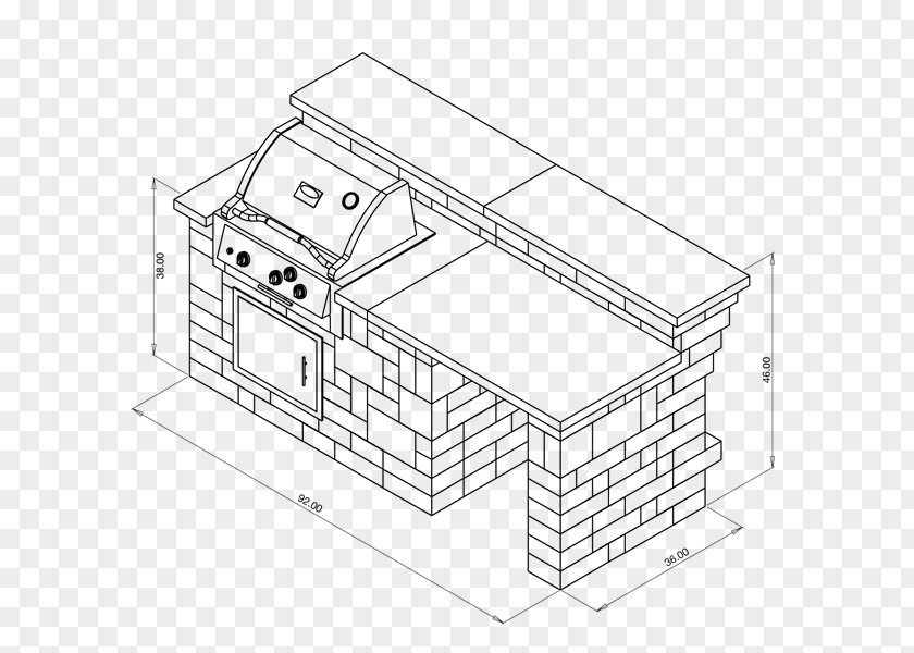 Barbecue Architecture /m/02csf Drawing PNG