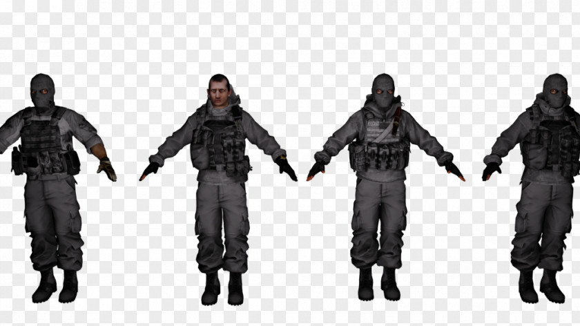 Battlefield 3 Soldiers 2 4 Model Soldier PNG