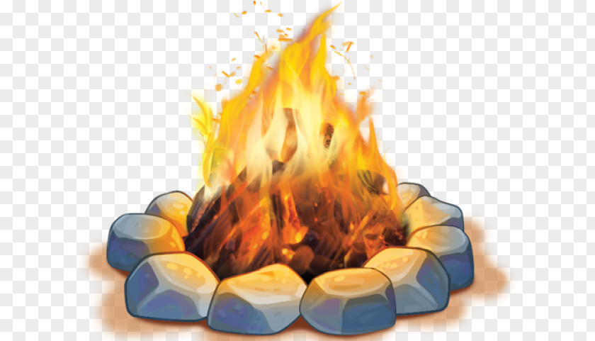 Bonfire Heat Flame Fire Campfire PNG