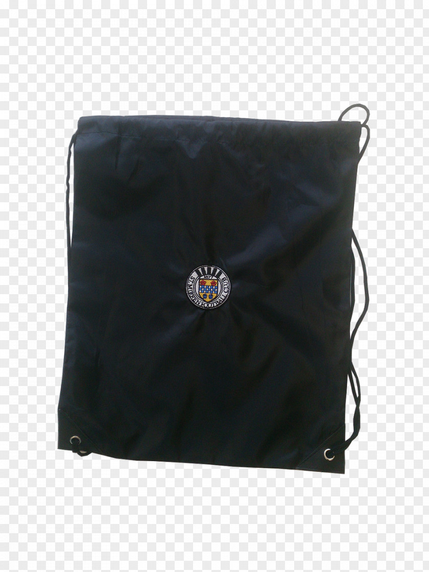 Drawstring Bag Handbag Black M PNG