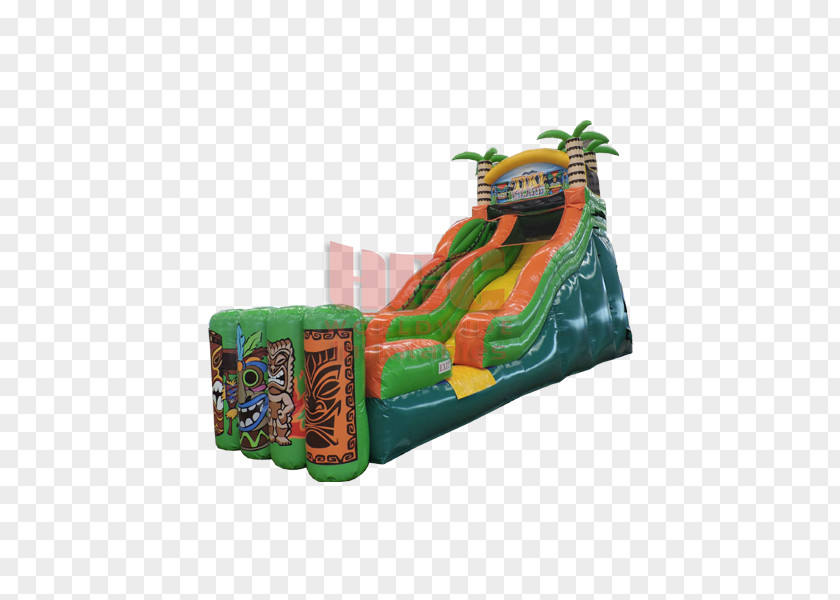 Tiki Island Party Go Round Hummingbird Way Inflatable PNG