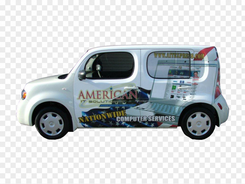 Computer Technician Compact Car Nissan Cube Van PNG