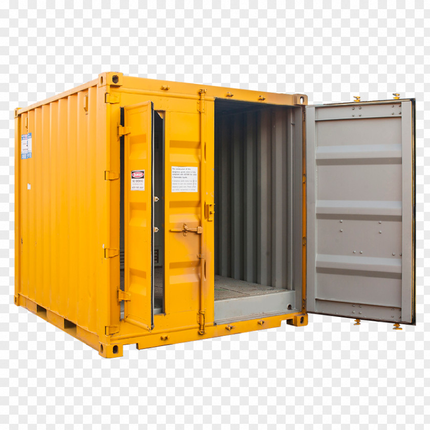 Container Storage Shipping Cargo Intermodal Dangerous Goods Transport PNG