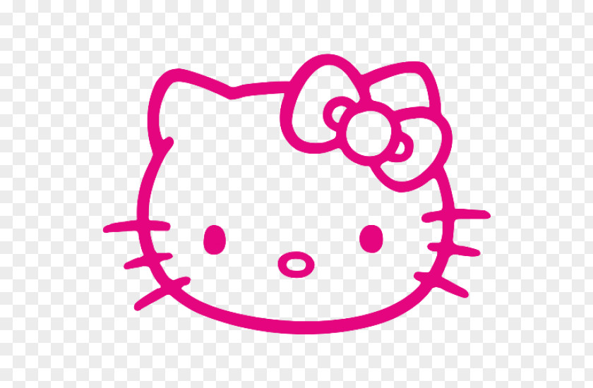 Design Hello Kitty Wall Decal Bumper Sticker PNG