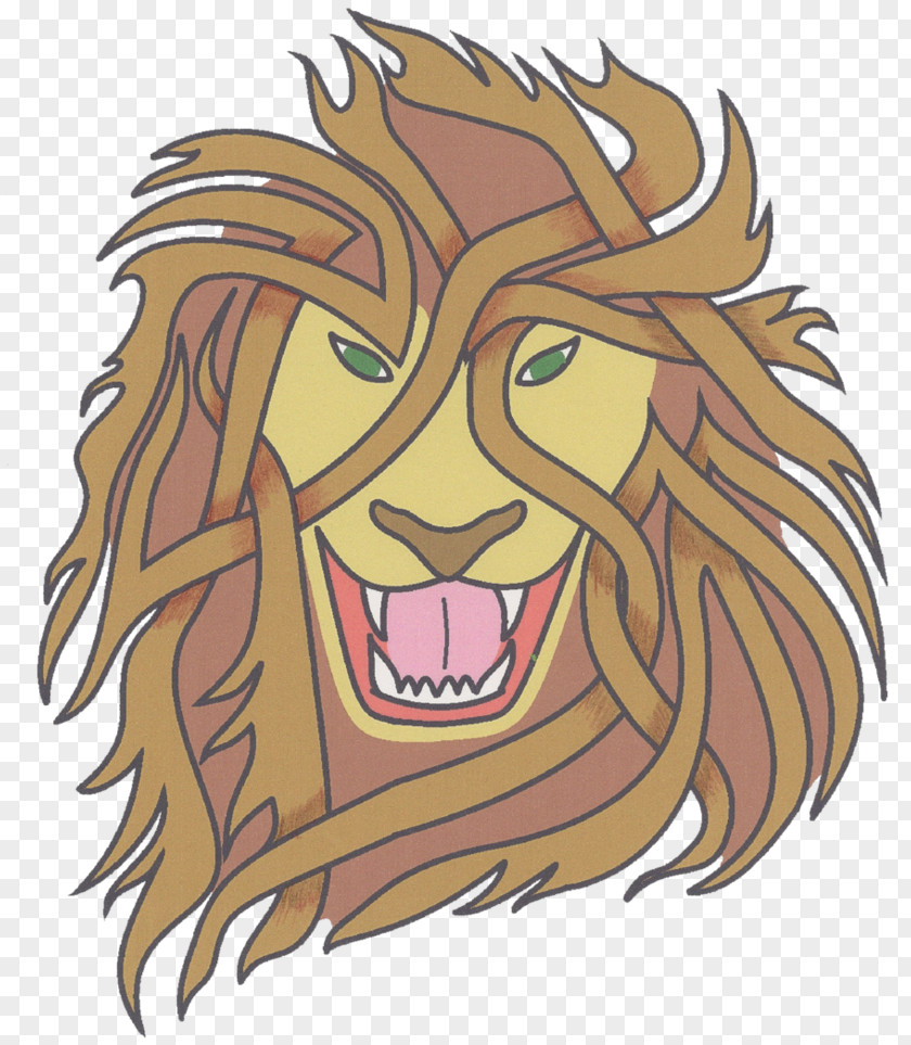 Lion Big Cat Clip Art PNG