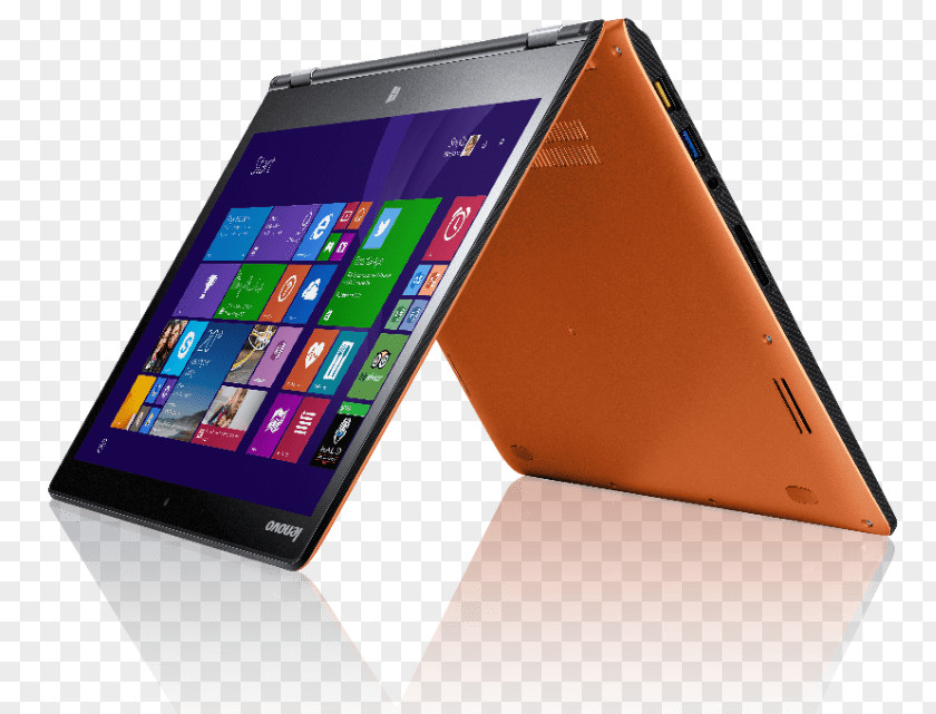 Orange Chalk Lenovo ThinkPad Yoga 11e Laptop Intel 2-in-1 PC PNG