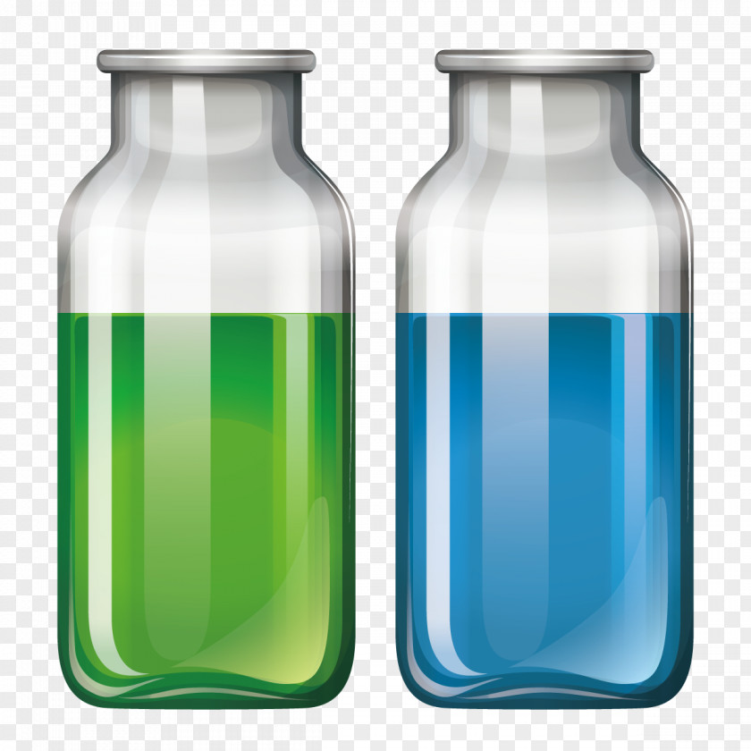 Vector Bottles Glass Bottle Liquid PNG