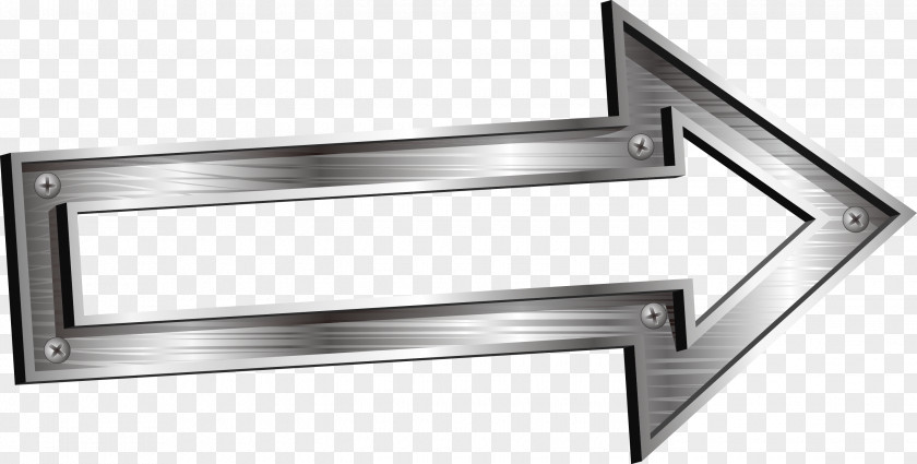 Vector Hand Painted Metal Arrows Arrow PNG