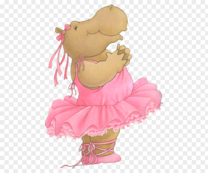 Ballet Tutu Hippopotamus Dancer Clip Art PNG