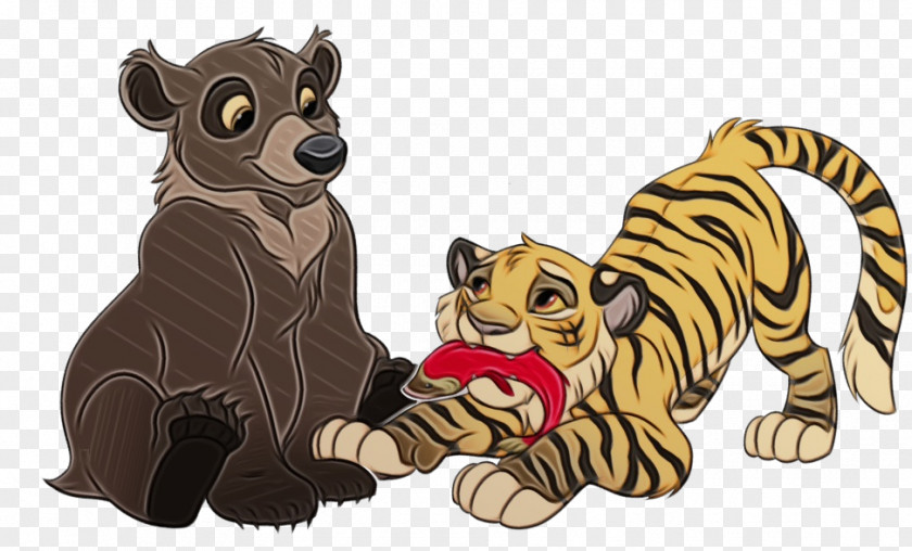 Tail Spotted Hyena Cat And Dog Cartoon PNG