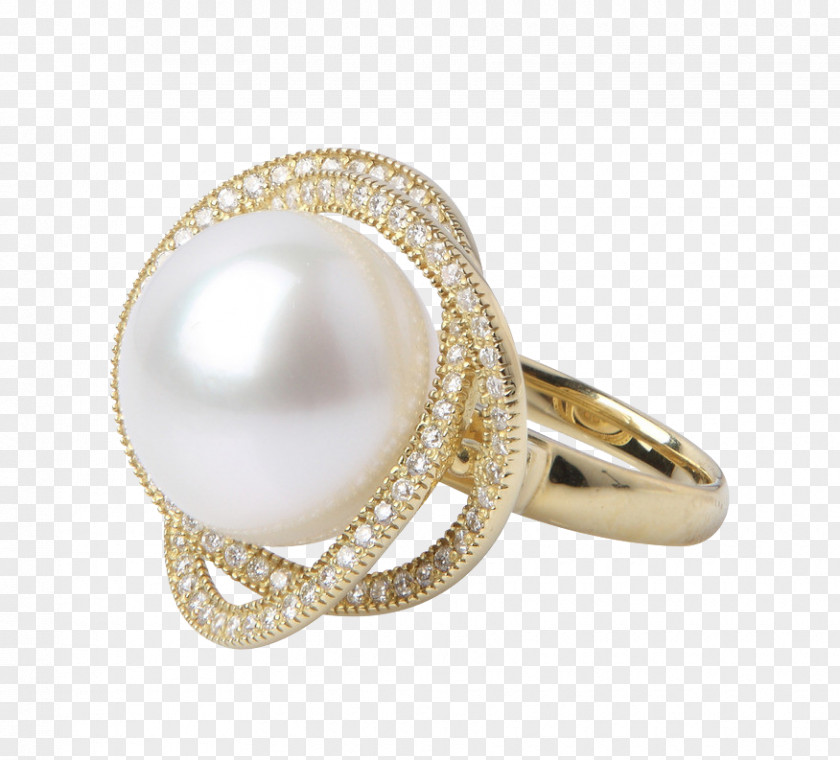 Temperament Pearl Ring Jewellery Ruby PNG