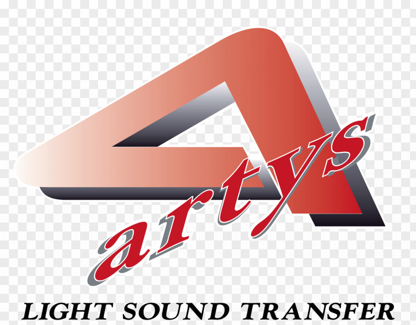 Design Logo ARTYS Light Sound Transfer Graphic Transport PNG