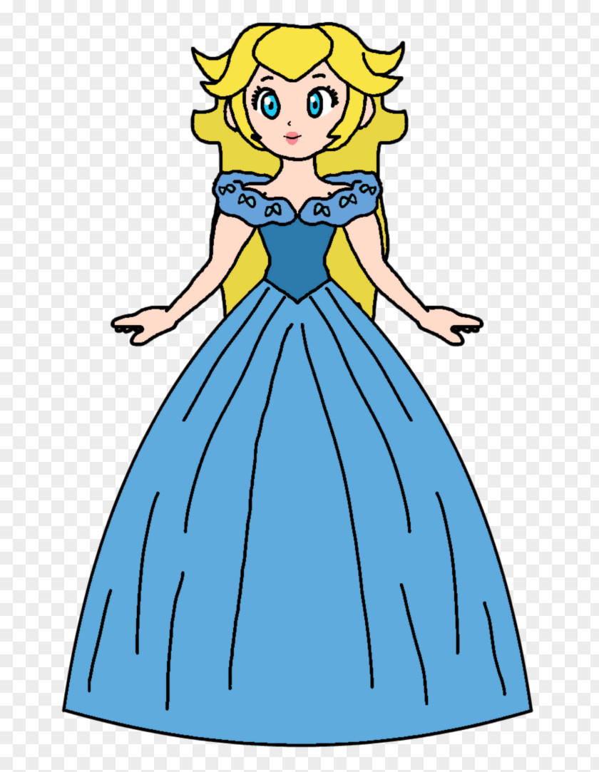 Frock Super Princess Peach Cinderella Daisy Aurora PNG