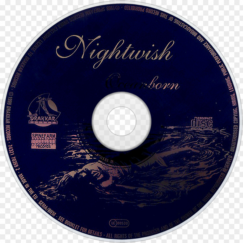 Nightwish Decades Cd Angels Fall First Compact Disc Album Oceanborn PNG
