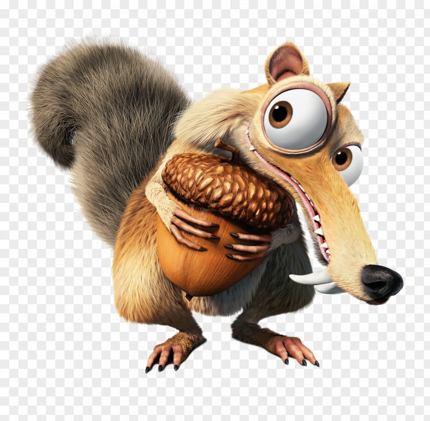 Squirl Scrat Sid Ice Age Blue Sky Studios Animated Film PNG