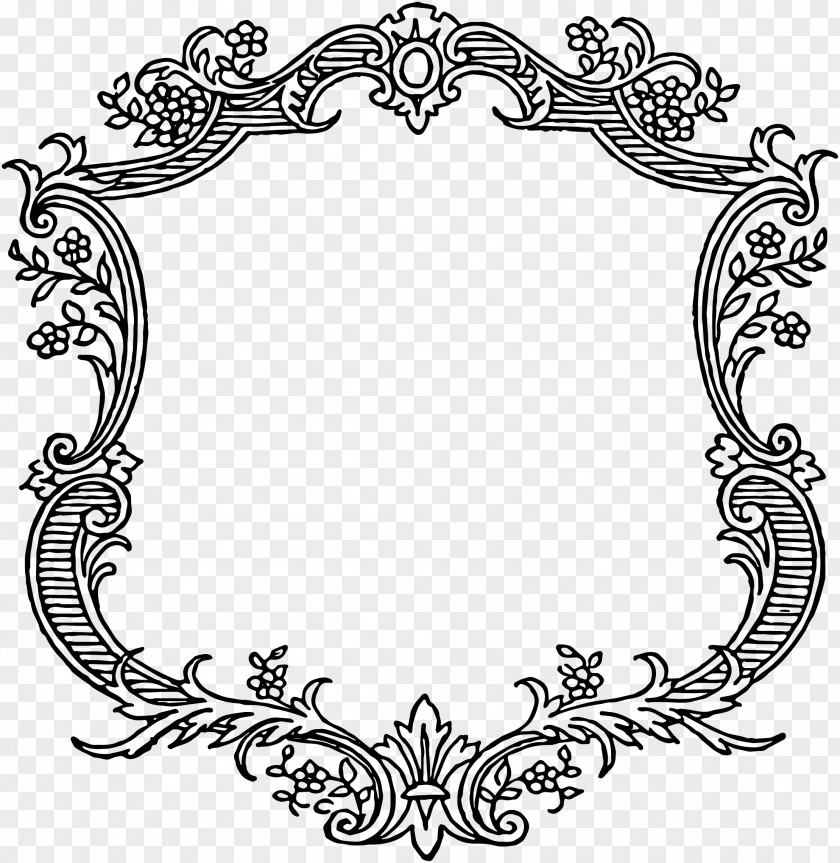 Frame Vintage Borders And Frames Clip Art Vector Graphics Openclipart Decorative PNG