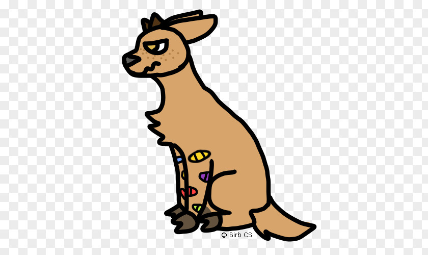 Kangaroo Clip Art Red Fox Fauna Cartoon PNG