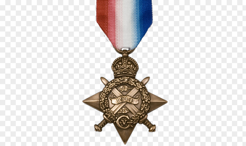 Medal First World War I Victory 1914–15 Star British PNG
