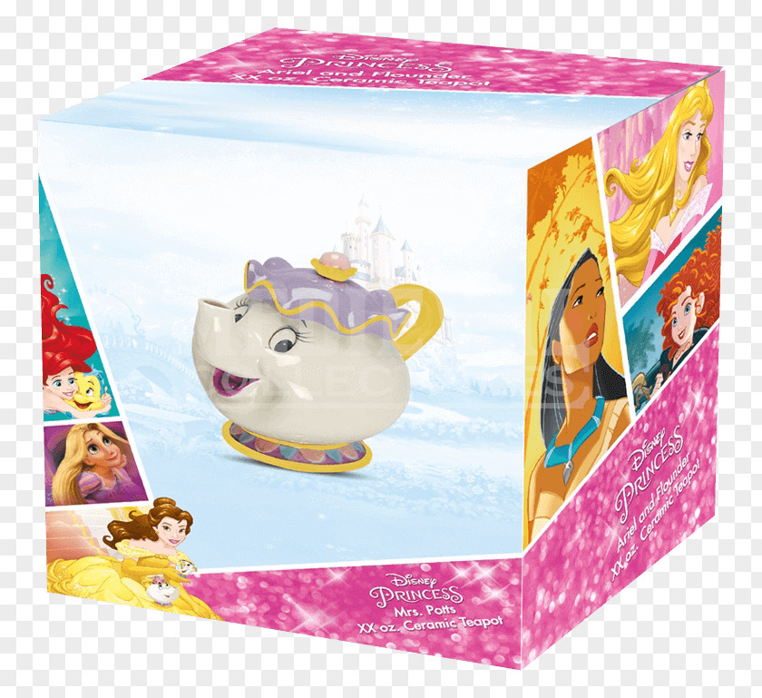 Teapot In Kind Ariel Mrs. Potts Disney Princess PNG