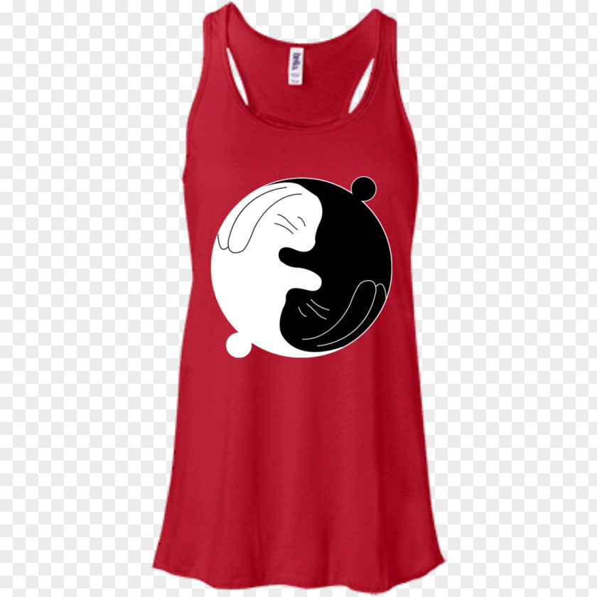 Yin-yang T-shirt Hoodie Sleeve Gildan Activewear PNG