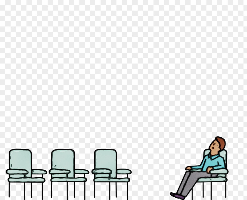 Chair Furniture Sitting Cartoon Diagram PNG