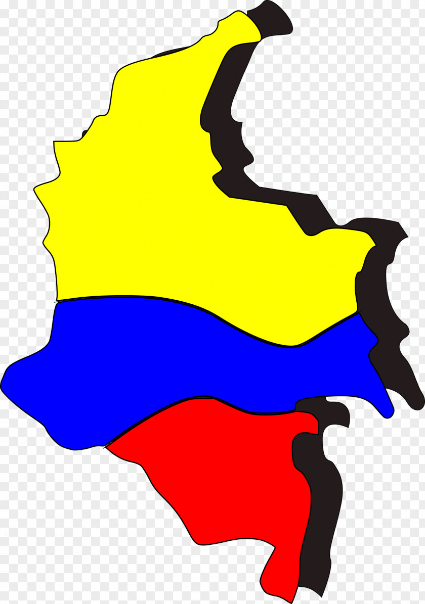 Colombia Map Clip Art PNG